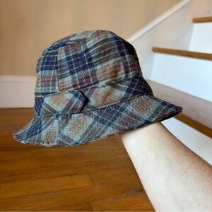 Plaid Bucket Hat for Men